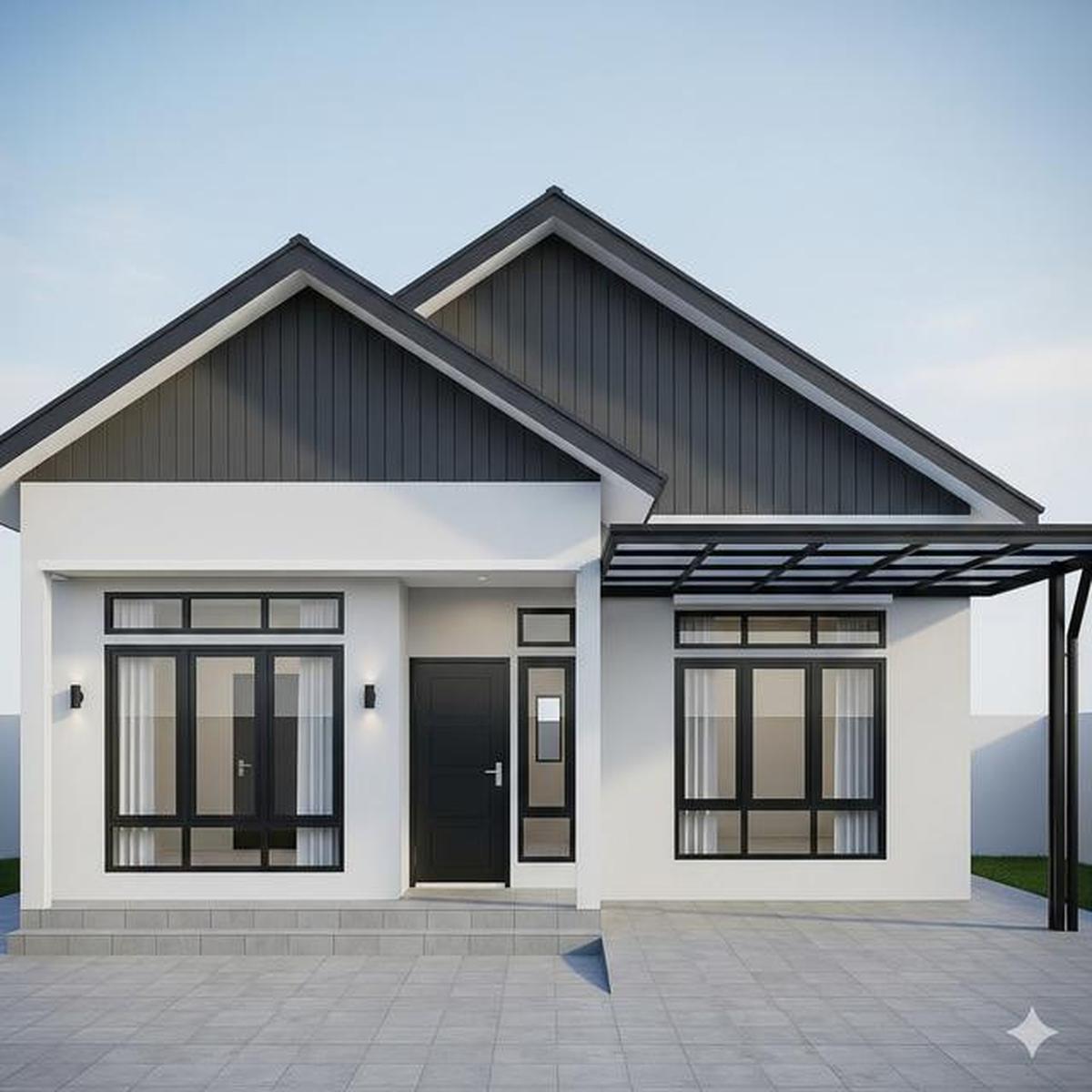 7 Inspirasi Rumah Minimalis Sederhana 7x12, Nyaman Fungsional di Lahan Terbatas