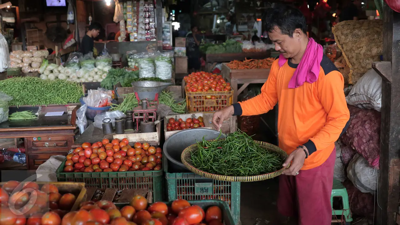 20160209-Harga Cabe dan bawang picu inflasi di januari-Jakarta