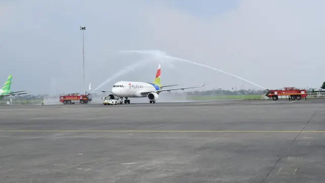 PT Pelita Air Service (PAS) masuk ke segmen penerbangan komersial berjadwal (regular flight) dengan mendatang dua pesawat Airbus A320. (Dok Pertamina)