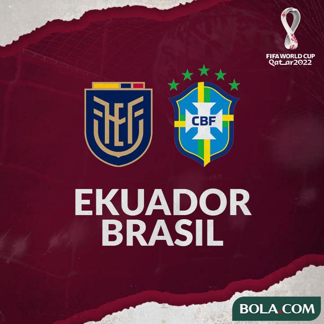 Kualifikasi Piala Dunia 2022 - Ekuador Vs Brasil