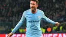 Laporte sudah tampil sebanyak 23 pertandingan untuk Man City musim ini. Bek 24 tahun tersebut melakukan 55% tekel bersih, 25 intersept dan 56 sapuan. (AFP/Genya Savilov)