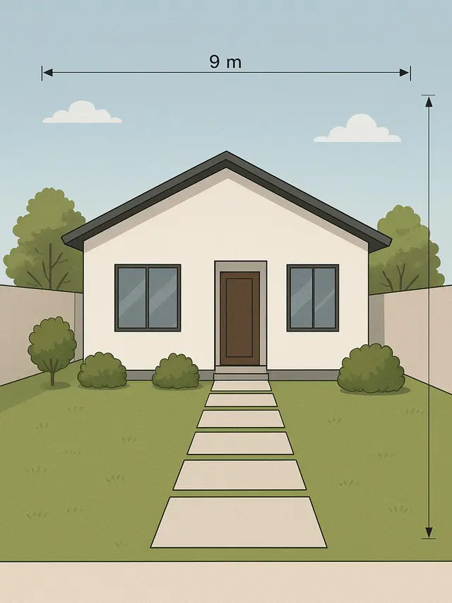 Denah Rumah Minimalis (Created by AI)