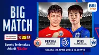 Siaran Langsung BRI Liga 1: Persija Jakarta Vs PSIS Semarang di Vidio. (Sumber: dok. vidio.com)