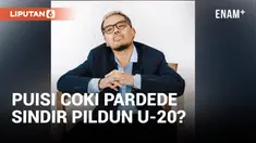 Viral! Puisi Coki Pardede Prediksi Batalnya Piala Dunia U-20?