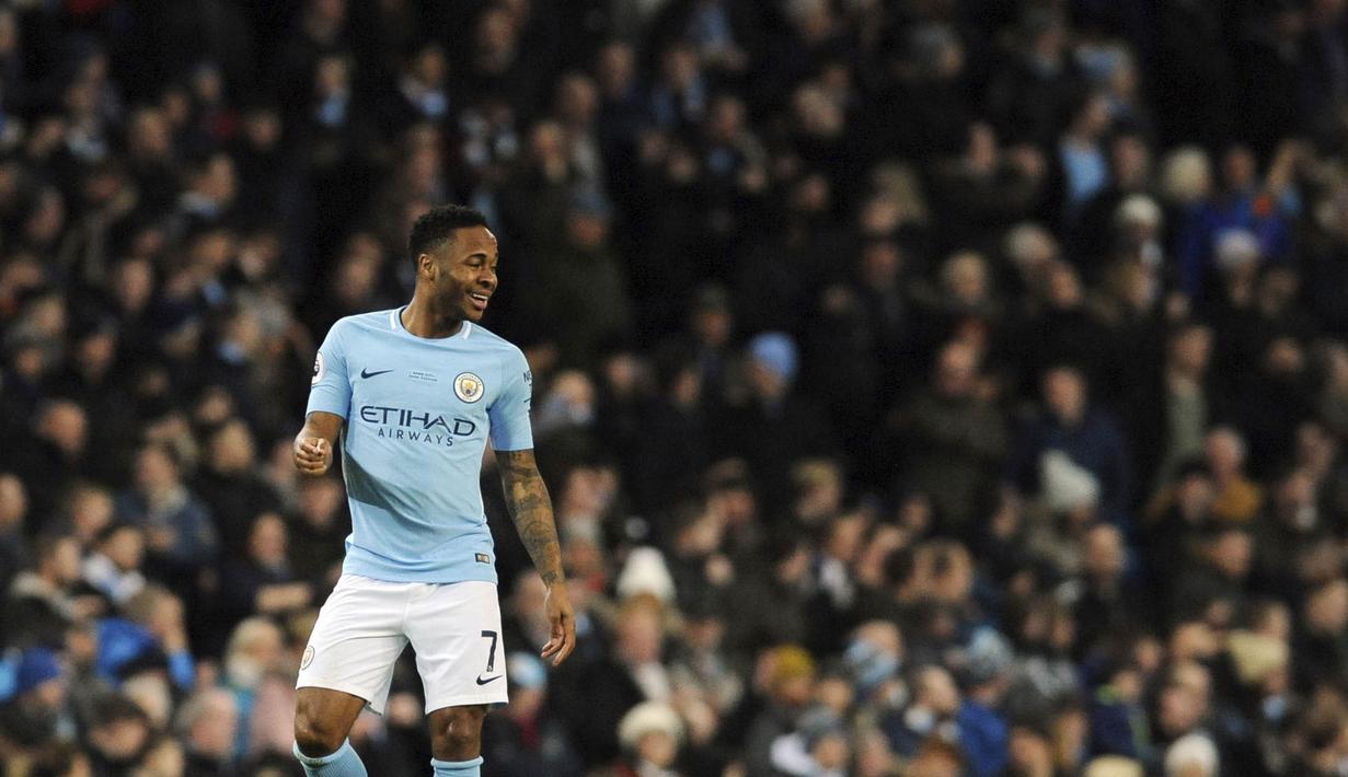 4. Raheem Sterling (Manchester City) - 15 Gol (1 Penalti). (AP/Rui Vieira)