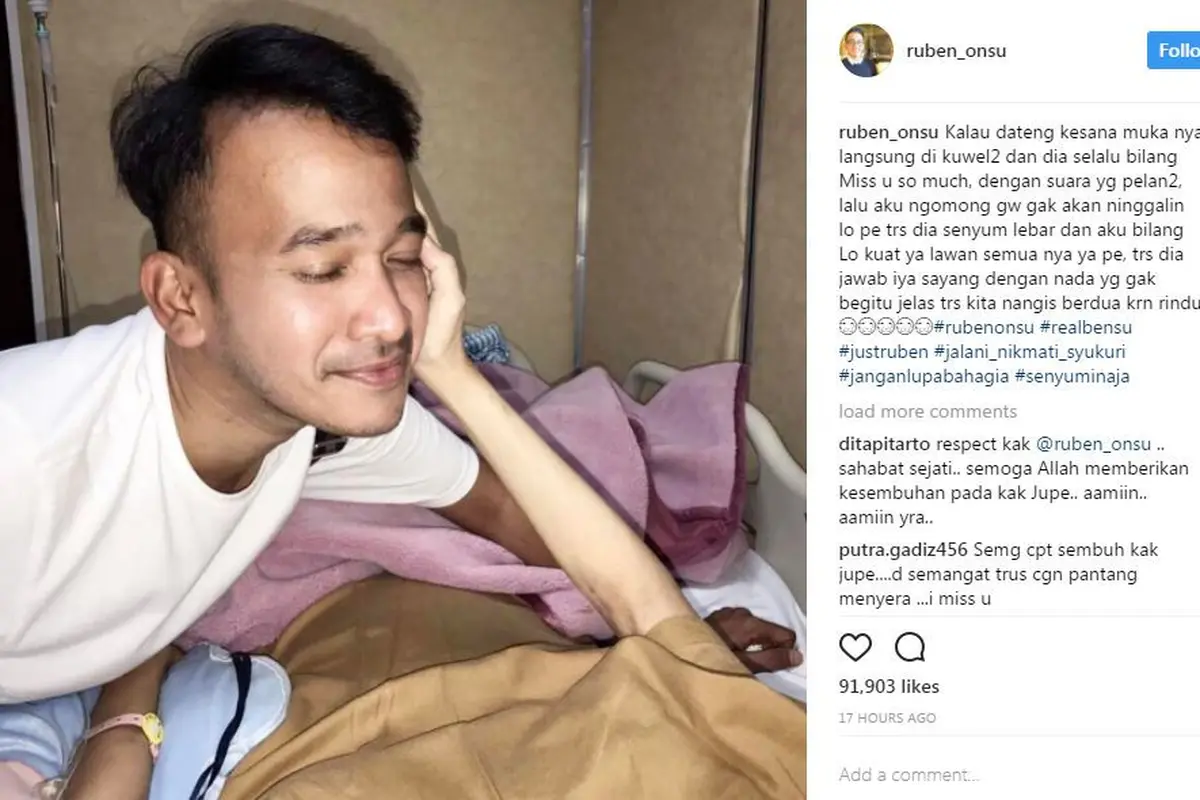 [Bintang] Ruben Onsu dan Julia Perez