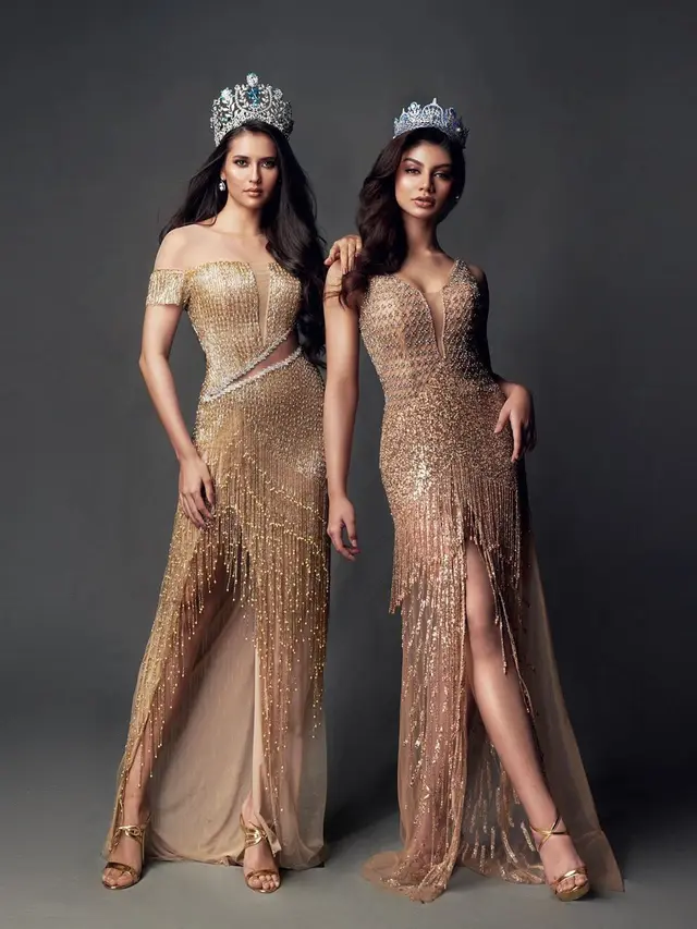 6 Pesona Jihane Almira di Pemotretan Perdana dengan Miss Supranational 2019