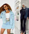 Agar tidak membosankan, intip cara selebriti memadukan denim jacket untuk jadi inspirasi outfitmu.