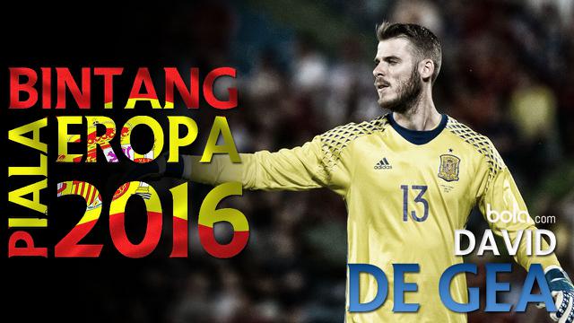 Bintang Piala Eropa 2016: David De Gea