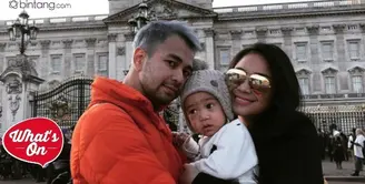 Kebersamaan Raffi Ahmad, Nagita Slavina dan Rafathar Malik Ahmad di London