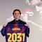 Klub juara Liga Spanyol 2025/2026 Barcelona resmi mengontrak penyerang sayap asal Inggris Anthony Gordon dari Newcastle United, Sabtu (30/5) pagi WIB. (AFP/Josep Lago)