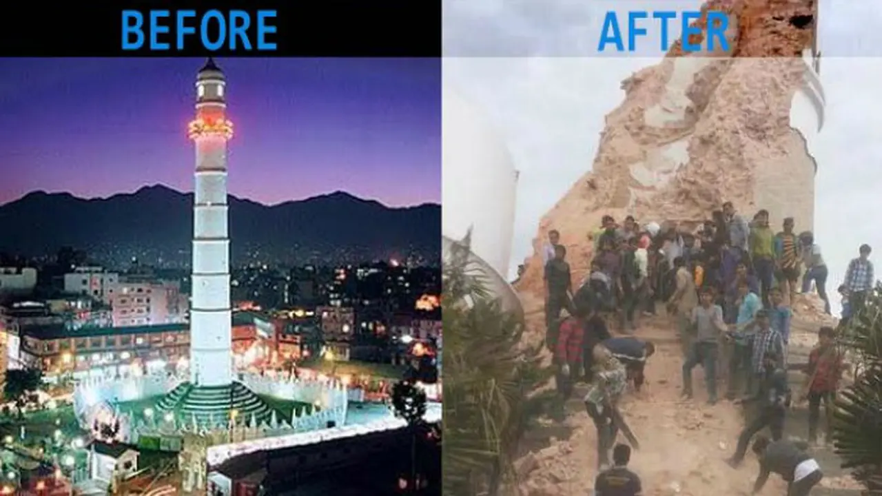 4 Situs Bersejarah di Nepal yang Hancur Karena Gempa