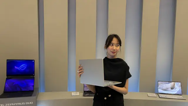 ASUS Perkenalkan Laptop AI 2026. [Anisha/Fimela]