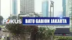 Pemprov DKI Jakarta kini menghadirkan instalasi batu gabion sebagai pengganti bambu getah getih di kawasan Bundaran Hotel Indonesia.