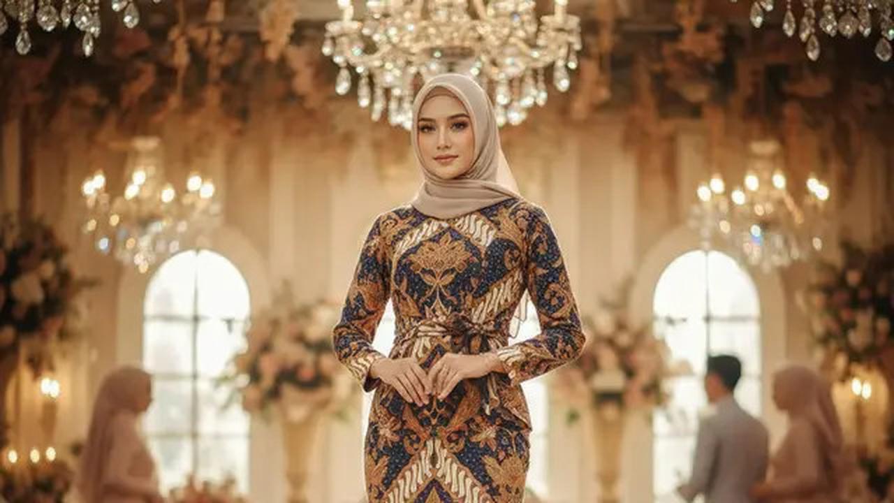 9 Model Gamis Batik buat Kondangan 2025 yang Modern dan Elegan