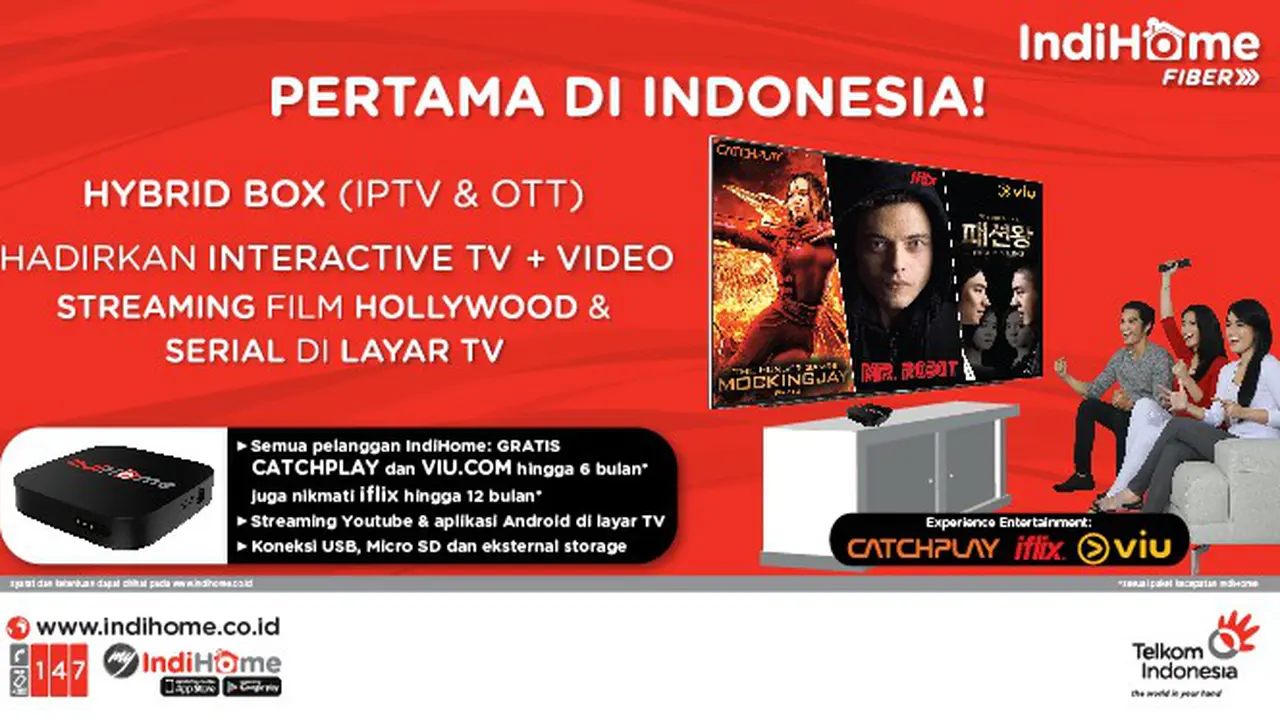 Lebih Menarik dan Seru Dengan Hybrid Box IndiHome