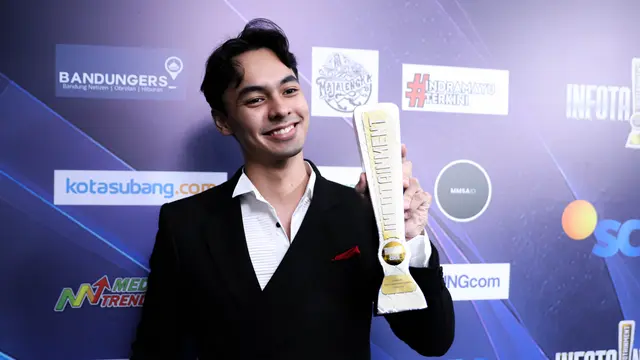 Fattah Syach di Infotainment Awards 2026  (credit: KapanLagi.com/Salwa Suci Aisyah)