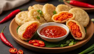 Resep Cireng Mercon Ayam Suwir yang Pedasnya Menggigit