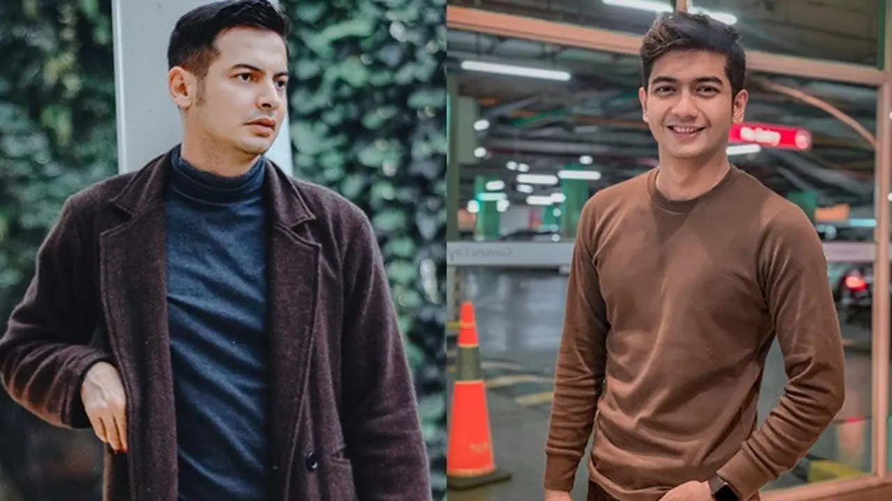 Disebut Mirip, Ini 6 potret Beda Gaya Boy Hamzah dan Teuku Ryan