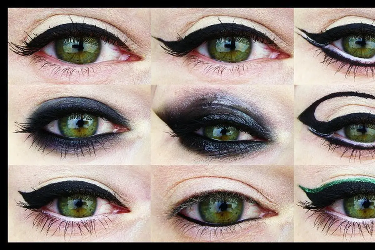[Bintang] 28 Bentuk Eyeliner yang Bikin Riasan Mata Gak Membosankan
