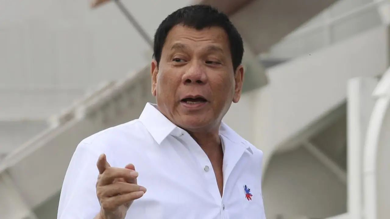 Presiden Filipina Rodrigo Duterte 