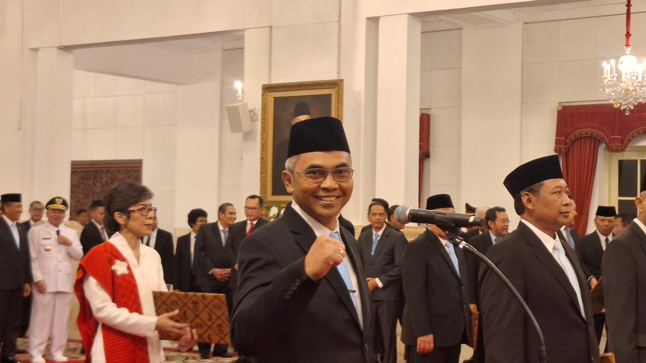 Pimpinan dan Anggota Dewas KPK Ucapkan Sumpah Jabatan