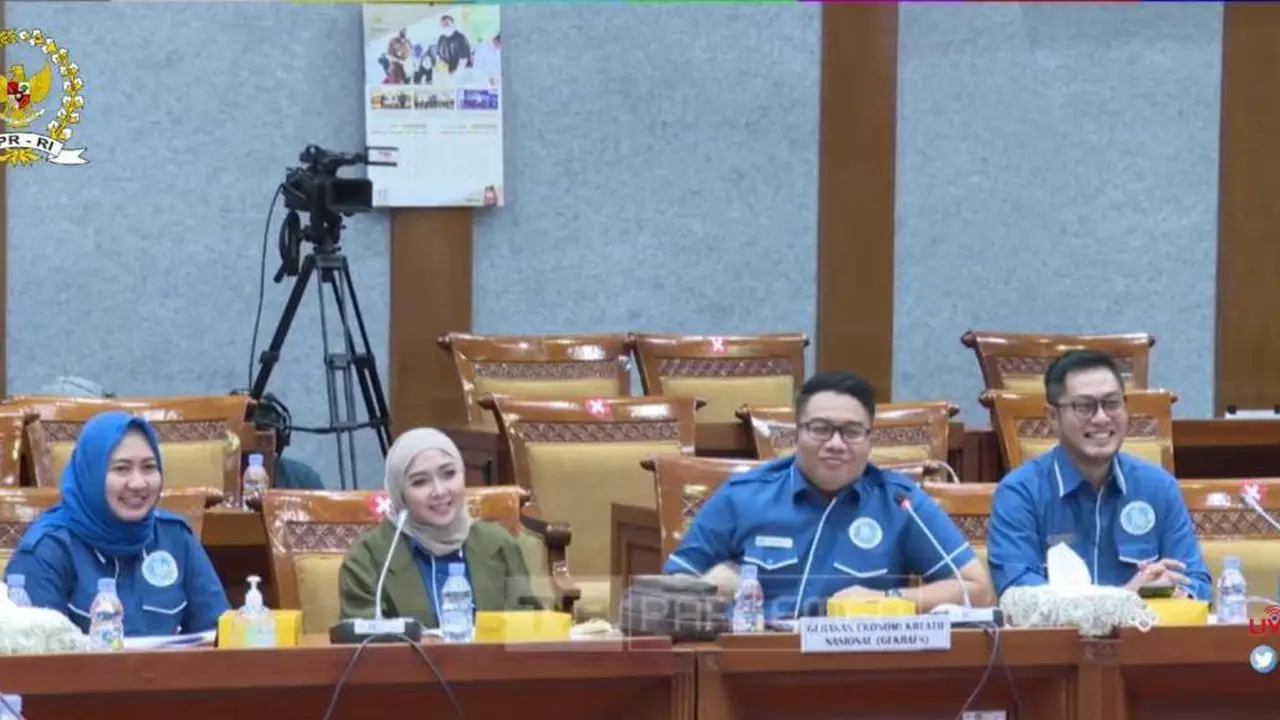 Komite Penggagas Hari Ekraf Nasional GEKRAFS hadir memenuhi undangan Rapat Dengar Pendapat Umum (RDPU) bersama dengan Komisi X DPR RI (Istimewa)