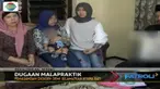 Hidung sang bayi bengkok lantaran dipasang selang oksigen selama setengah bulan oleh pihak rumah sakit.