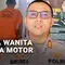 Pria Aniaya Wanita Pengendara Motor