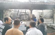 Lupa Matikan Kompor, 3 Ruko di Kuta Hangus Terbakar dan Kerugian Capai Rp550 Juta