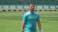 Pelatih Persib Miljan Radovic menyatakan siap menghadapi Borneo FC. (Huyogo Simbolon)