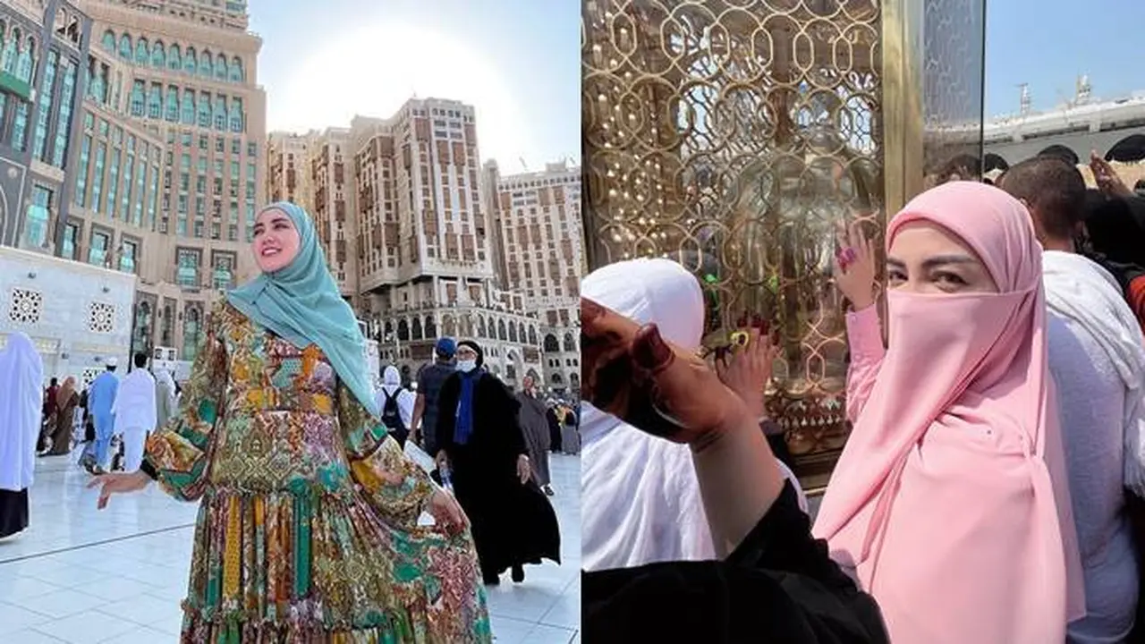 Tampil Bercadar, Ini 7 Potret Bella Shofie Jalani Umrah di Kehamilan Keduanya