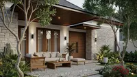 10 Model Rumah 1 Lantai dengan Teras Depan Luas, Inspirasi Hunian Nyaman dan Estetik