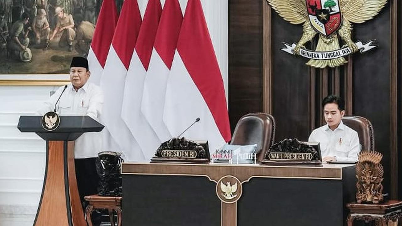 Apresiasi Kerja Para Menteri, Presiden Prabowo: Pangan Paling Utama