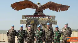 Citizen6, Lebanon: Pasukan perdamaian Indobatt melakukan latihan bersama dengan Pasukan perdamaian Prancis di Lebanon. (Pengirim: Badarudin)