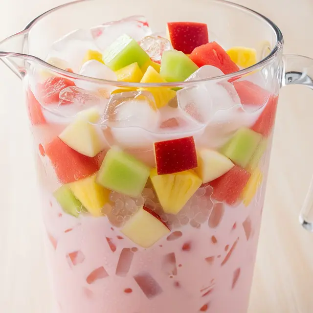 Es Buah Segar Sirup Cocopandan
