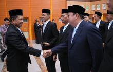 Lantik Sejumlah Pejabat, Mendagri Ingatkan Loyalitas dan Prestasi