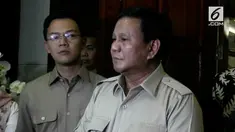 Prabowo Subianto menyebut nama Anies Baswedan muncul sebagai salah satu cawapres yang serius dan masuk bursa pendampingnya.