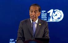 Jokowi Kenalkan Sistem Pengairan Subak Bali Sebagai Warisan Dunia di WWF