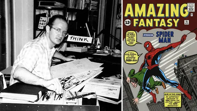 [Bintang] Steve Ditko, Seniman yang Ikut Menciptakan Spiderman Meninggal Dunia