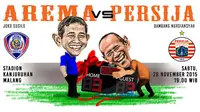 Arema Beri Kado Pahit di Hari Jadi Persija Ke-87