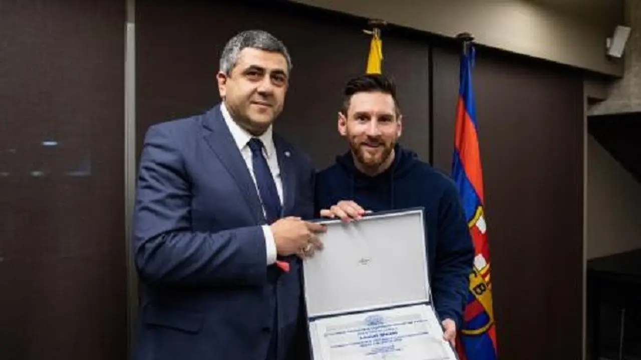 Lionel Messi ditunjuk sebagai Duta UNWTO untuk Pariwisata Bertanggung Jawab