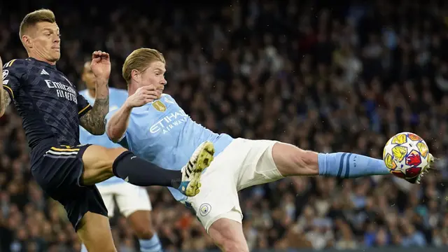 Foto: Asa Pertahankan Gelar Sirna, Man City Disingkirkan Real Madrid Lewat Drama Adu Penalti di Perempatfinal Liga Champions 2023/2024