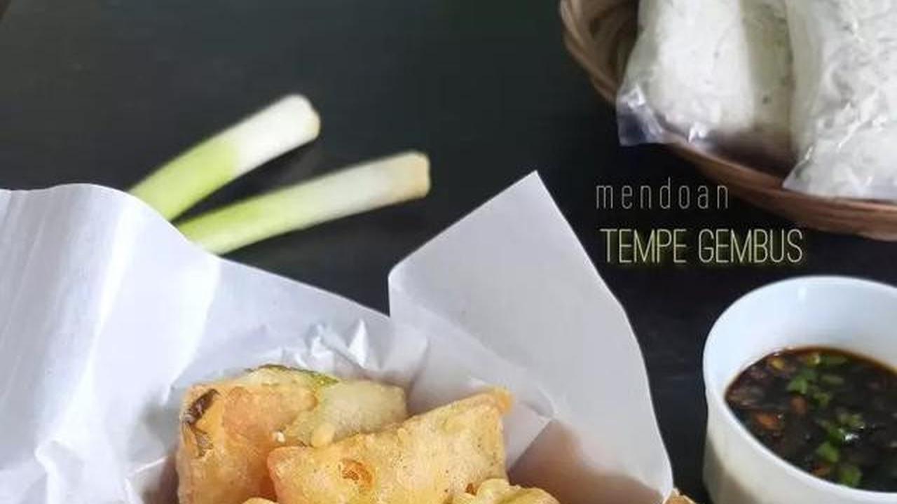 Resep mendoan tempe gembus.