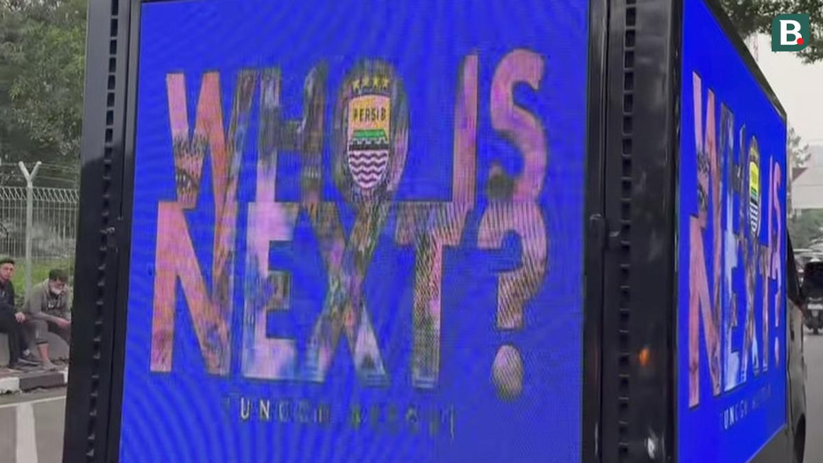 Jalanan Bandung Heboh Teaser Pemain Baru, Persib Siap Umumkan Besok, Siapa Mereka?