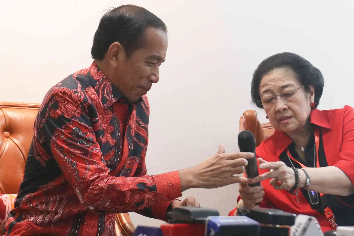Joko Widodo atau Jokowi dan Megawati