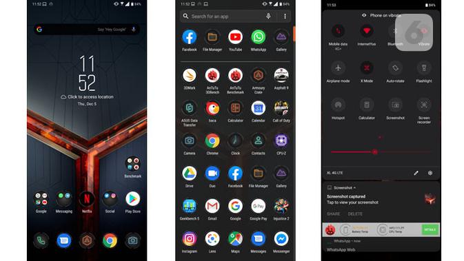 ROG UI. (Liputan6.com/ Yuslianson)