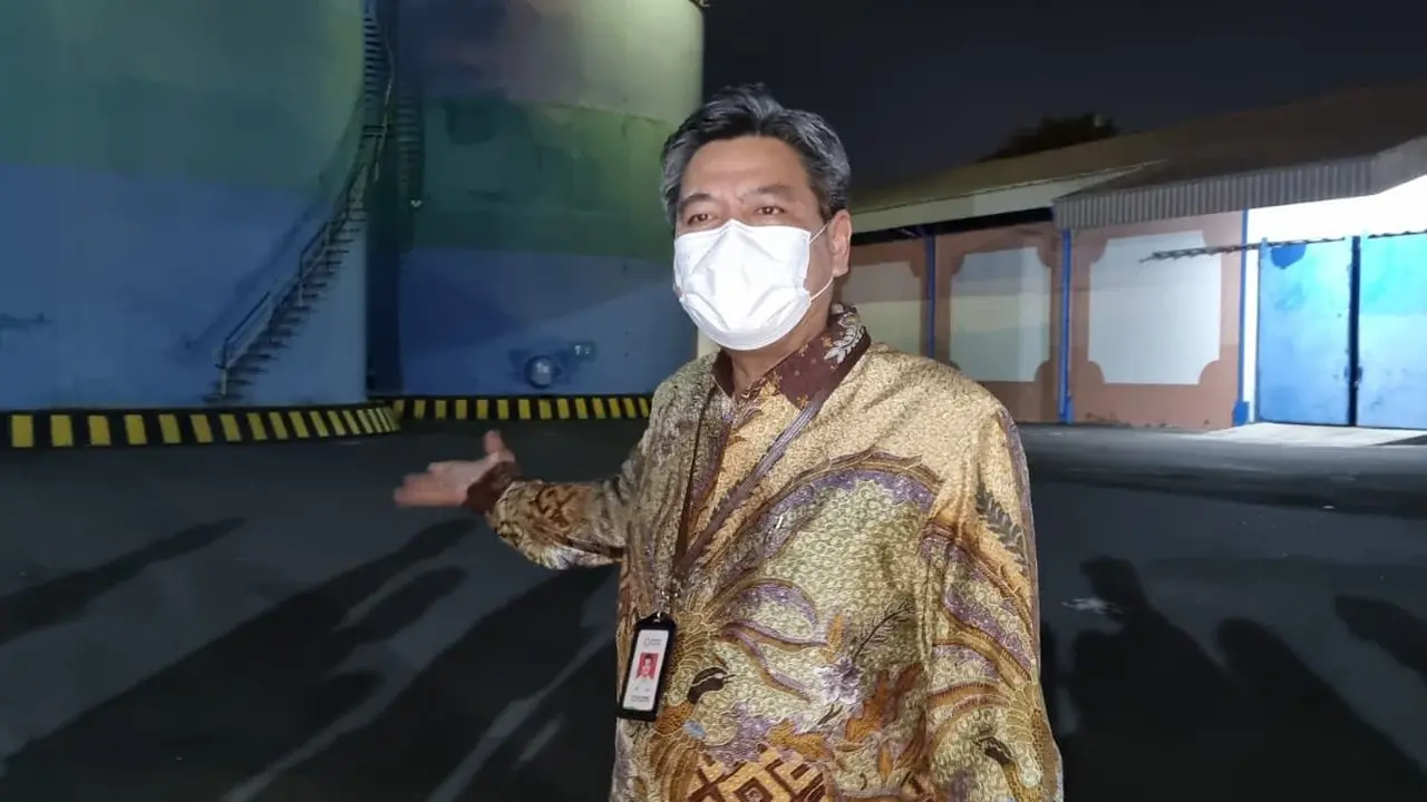 Direktur Jenderal (Dirjen) Industri Agro Kementerian Perindustrian (Kemenperin) Putu Juli Ardika melakukan inspeksi mendadak (sidak) ke kilang distributor minyak goreng curah di Tanjung Benoa, Bali.