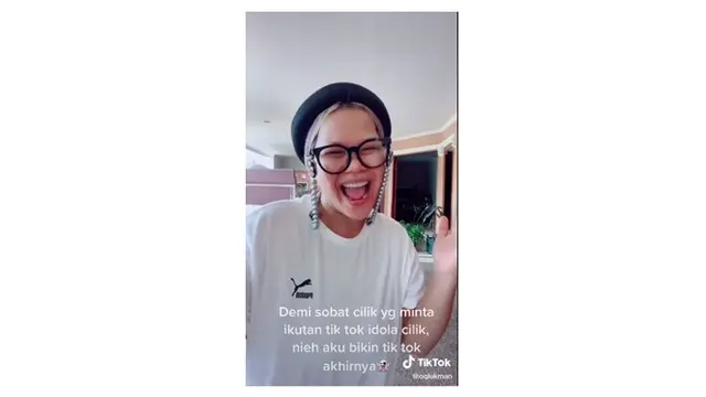Obati Rindu, Okky Lukman Sapa Sobat Cilik di Seluruh Indonesia Lewat TikTok
