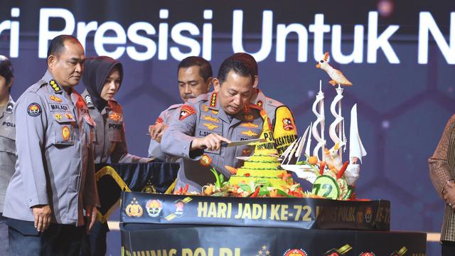 Peringatan Hari Jadi ke-72 Divisi Humas Polri.